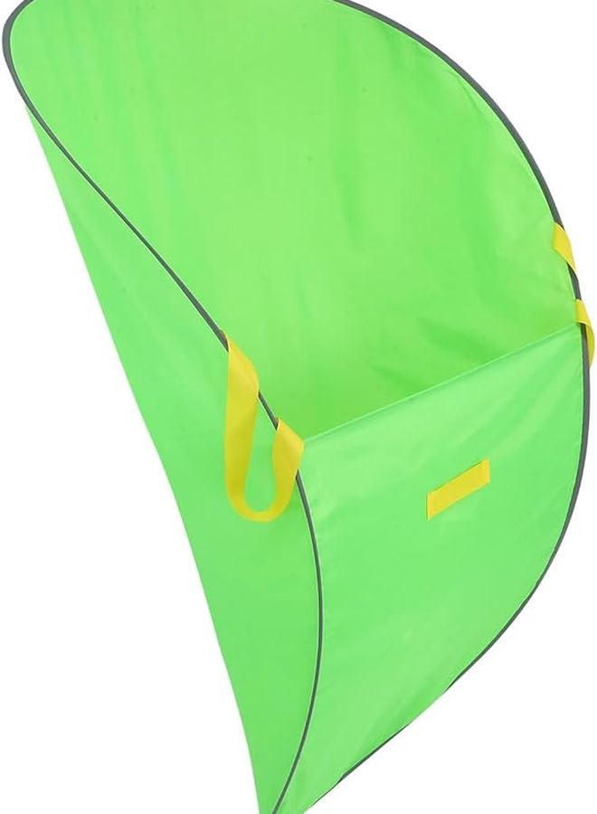 كيس جامع للأوراق الثقيل، سعة كبيرة، قابل للطي، قابل لإعادة الاستخدام، أداة لجمع نفايات الحديقة والفناء. - Image 1